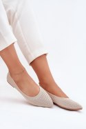 Baleriny Model Sarina ZA43P Beige - Step in style Step in style