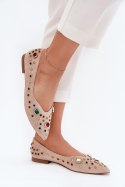 Baleriny Model Valena JH525P Beige - Step in style Step in style