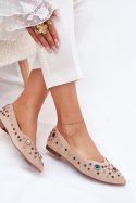 Baleriny Model Valena JH525P Beige - Step in style Step in style