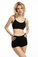 Biustonosz Soft Model Bamboo Lounge Black - Julimex Julimex Biustonosz Soft Model Bamboo Lounge Black - Julimex Julimex