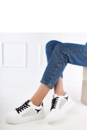 Buty Sportowe Model Remmi 700-21 White/Black - PRIMO PRIMO Buty Sportowe Model Remmi 700-21 White/Black - PRIMO PRIMO