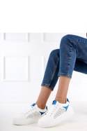Buty Sportowe Model Remmi 700-21 White/Blue - PRIMO PRIMO Buty Sportowe Model Remmi 700-21 White/Blue - PRIMO PRIMO
