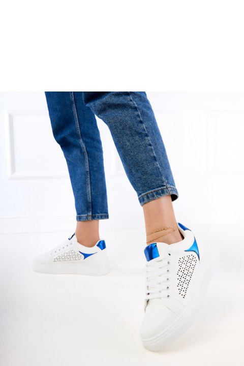 Buty Sportowe Model Remmi 700-21 White/Blue - PRIMO PRIMO Buty Sportowe Model Remmi 700-21 White/Blue - PRIMO PRIMO