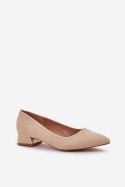 Czółenka Model Terilara M362 Beige - Step in style Step in style