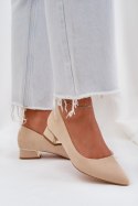 Czółenka Model Terilara M362 Beige - Step in style Step in style