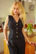 Kamizelka Model Fliss Black - Mirale Mirale