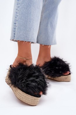 Sandał Klapki Model Virela BG225P Black - Step in style Step in style