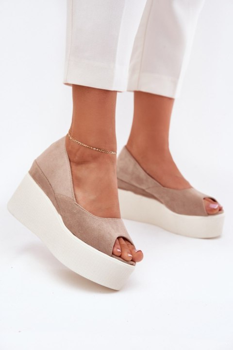 Sandały Model Felyra JH530P Beige - Step in style Step in style