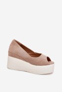 Sandały Model Felyra JH530P Beige - Step in style Step in style
