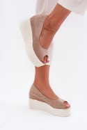 Sandały Model Felyra JH530P Beige - Step in style Step in style
