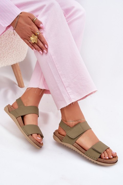 Sandały Model Inblu AA0001KU Green - Step in style Step in style