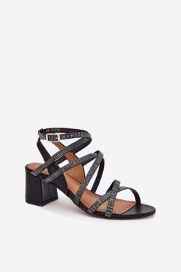 Sandały Model Maciejka 06969-01 Black - Step in style Step in style