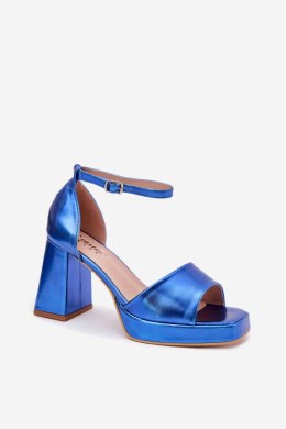 Sandały Model Marila KK54P Blue - Step in style Step in style