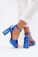 Sandały Model Marila KK54P Blue - Step in style Step in style Sandały Model Marila KK54P Blue - Step in style Step in style