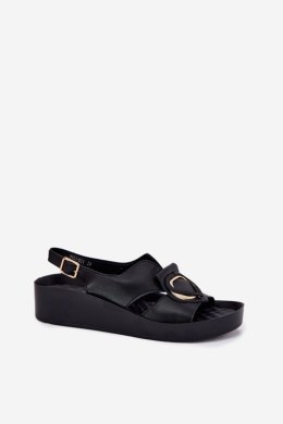 Sandały Model S.Barski KV51-031 Black - Step in style Step in style