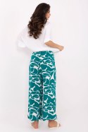 Spodnie Damskie Model D73771M62237F Dark Green - Sublevel Sublevel Spodnie Damskie Model D73771M62237F Dark Green - Sublevel Sublevel