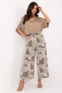 Spodnie Damskie Model D73771M62237G Khaki - Sublevel Sublevel Spodnie Damskie Model D73771M62237G Khaki - Sublevel Sublevel