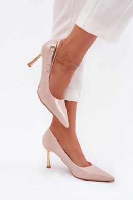 Szpilki Model Mivira LE137P Beige - Step in style Step in style