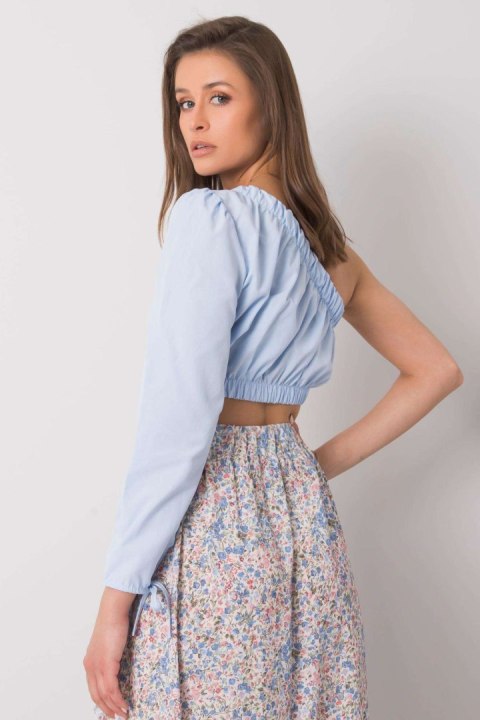 Bluzka Model 341-BZ-5267.04 Light Blue - Rue Paris Rue Paris Bluzka Model 341-BZ-5267.04 Light Blue - Rue Paris Rue Paris