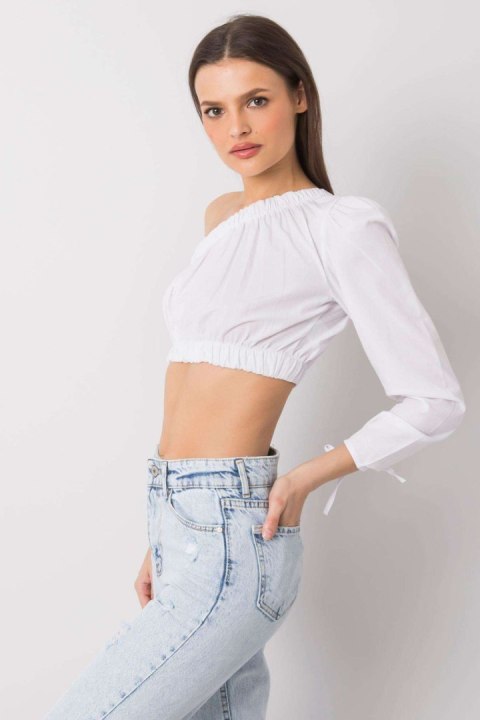Bluzka Model 341-BZ-5267.05 White - Rue Paris Rue Paris Bluzka Model 341-BZ-5267.05 White - Rue Paris Rue Paris