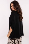 Bluzka Model TW-BZ-BI-3228.75 Black - Och Bella Och Bella Bluzka Model TW-BZ-BI-3228.75 Black - Och Bella Och Bella