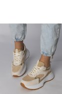 Buty Sportowe Model Berlisa L995 Beige - PRIMO PRIMO Buty Sportowe Model Berlisa L995 Beige - PRIMO PRIMO