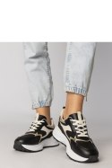 Buty Sportowe Model Berlisa L995 Black - PRIMO PRIMO Buty Sportowe Model Berlisa L995 Black - PRIMO PRIMO
