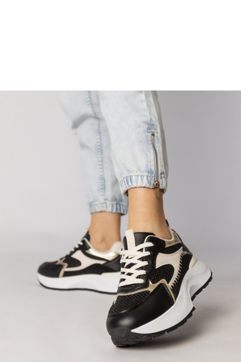 Buty Sportowe Model Berlisa L995 Black - PRIMO PRIMO Buty Sportowe Model Berlisa L995 Black - PRIMO PRIMO