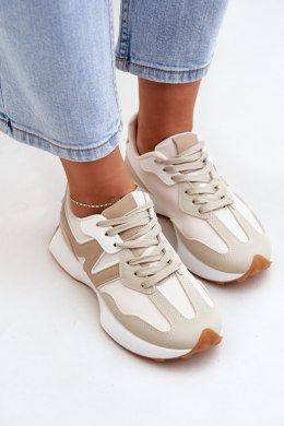 Buty Sportowe Model Britma LA295P Beige - Step in style Step in style