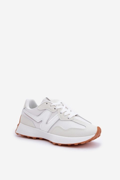 Buty Sportowe Model Britma LA295P White - Step in style Step in style Buty Sportowe Model Britma LA295P White - Step in style Step in style