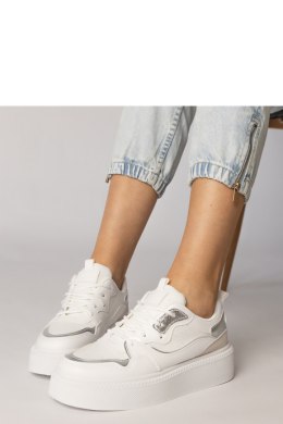 Buty Sportowe Model Miruna L991 White - PRIMO PRIMO