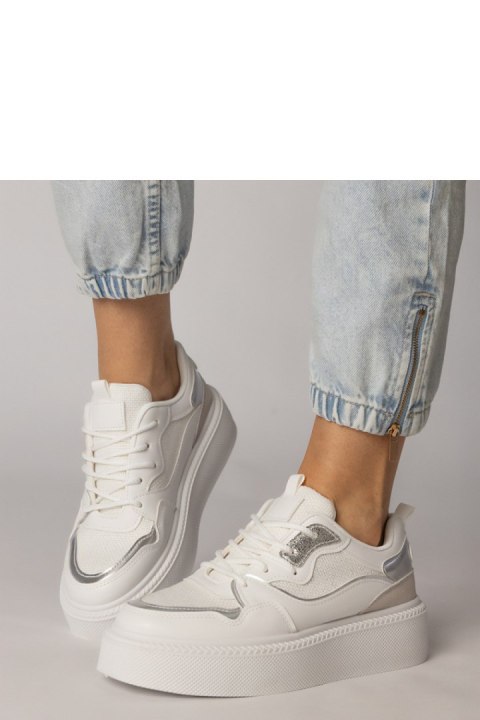 Buty Sportowe Model Miruna L991 White - PRIMO PRIMO Buty Sportowe Model Miruna L991 White - PRIMO PRIMO
