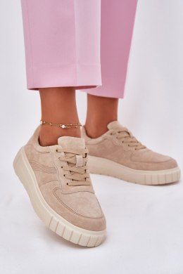 Buty Sportowe Model Rilwena 25SP18-8191 Beige - Step in style Step in style