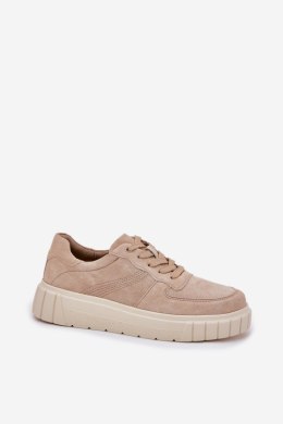 Buty Sportowe Model Rilwena 25SP18-8191 Beige - Step in style Step in style