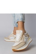 Buty Sportowe Model Syvilla L998 Beige - PRIMO PRIMO Buty Sportowe Model Syvilla L998 Beige - PRIMO PRIMO