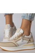 Buty Sportowe Model Syvilla L998 Beige - PRIMO PRIMO Buty Sportowe Model Syvilla L998 Beige - PRIMO PRIMO