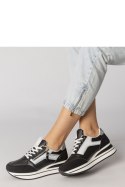 Buty Sportowe Model Syvilla L998 Black - PRIMO PRIMO Buty Sportowe Model Syvilla L998 Black - PRIMO PRIMO