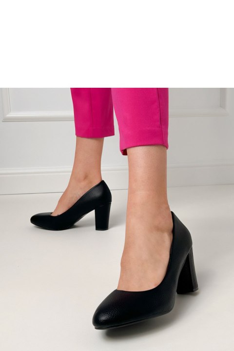 Czółenka Model Elinsi CIC-308 Black - PRIMO PRIMO Czółenka Model Elinsi CIC-308 Black - PRIMO PRIMO