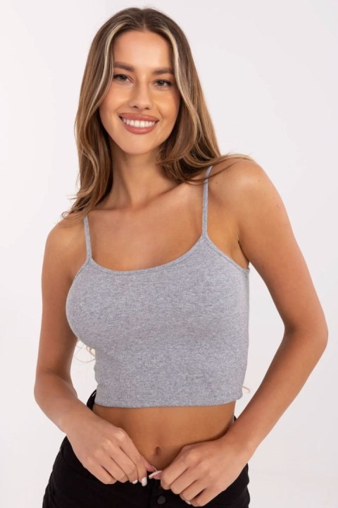 Koszulka Top Model RV-TP-6626.88 Grey - Rue Paris Rue Paris Koszulka Top Model RV-TP-6626.88 Grey - Rue Paris Rue Paris