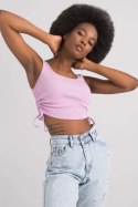 Koszulka Top Model RV-TP-6629.70 Light Violet - Rue Paris Rue Paris Koszulka Top Model RV-TP-6629.70 Light Violet - Rue Paris Rue Paris