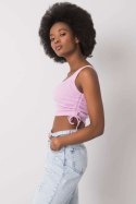 Koszulka Top Model RV-TP-6629.70 Light Violet - Rue Paris Rue Paris Koszulka Top Model RV-TP-6629.70 Light Violet - Rue Paris Rue Paris