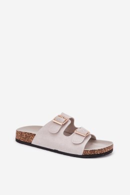Sandał Klapki Model Lunera 7902 Grey - Step in style Step in style