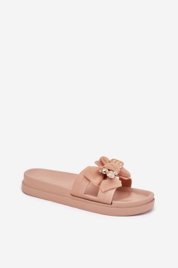 Sandał Klapki Model Lynara CK323 Beige - Step in style Step in style