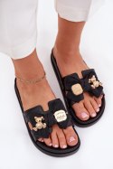 Sandał Klapki Model Lynara CK323 Black - Step in style Step in style