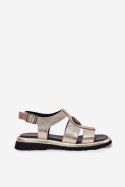 Sandały Model Artiker 56C0689 Gold - Step in style Step in style