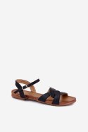 Sandały Model S.Barski KV51-022 Black - Step in style Step in style