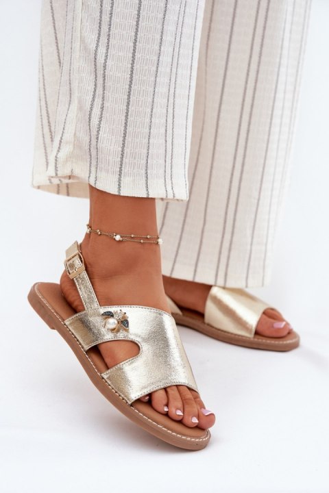 Sandały Model Vinceza 17378 Gold - Step in style Step in style
