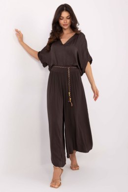 Spodnie Damskie Model TW-SP-BI-81733.14 Dark Brown - Och Bella Och Bella