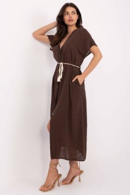 Sukienka Model TW-SK-BI-2022126.59 Dark Brown - Och Bella Och Bella