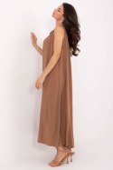 Sukienka Model TW-SK-BI-L0125.52 Brown - Och Bella Och Bella Sukienka Model TW-SK-BI-L0125.52 Brown - Och Bella Och Bella